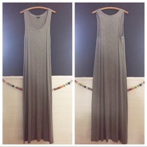 Apt. 9 Gray Maxi Dress L